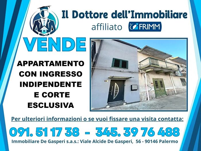 Appartamento trilocale in vendita in Via Altofonte, Palermo