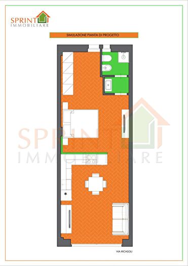 Appartamento bilocale in vendita in Monopoli