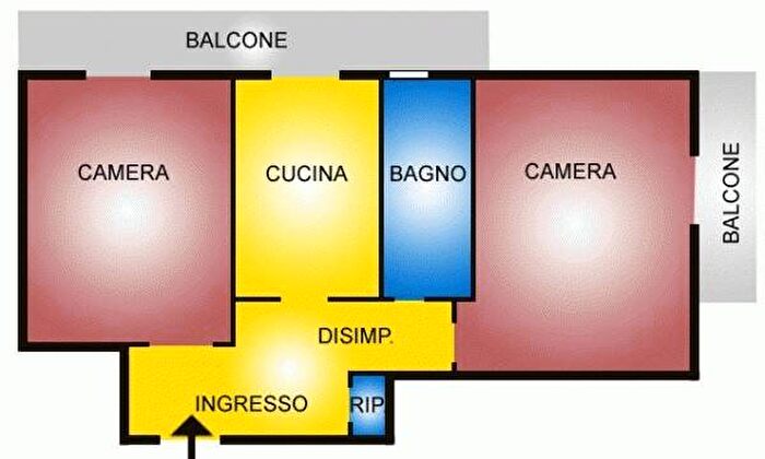 Appartamento trilocale in affitto in Via Giuseppe Massarenti, Massarenti, Bologna
