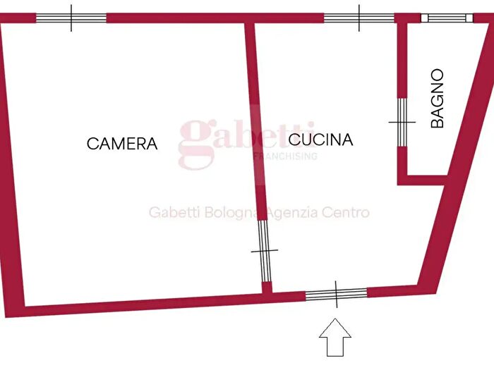 Appartamento bilocale in affitto in Via De Chiari, Bologna