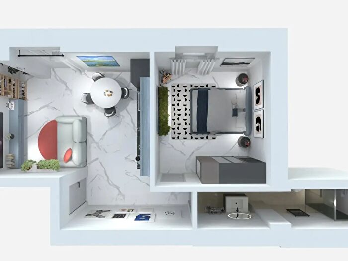 Appartamento bilocale in vendita in Via Aldo Manuzio, Roma