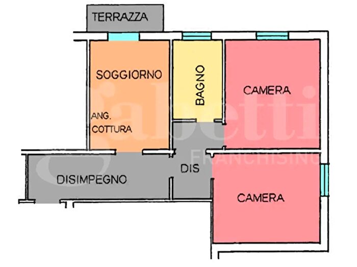 Appartamento trilocale in vendita in Via Toscana, Bologna