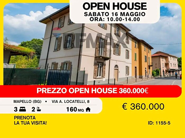 Appartamento con 8 locali in vendita in Via a Locatelli, Mapello