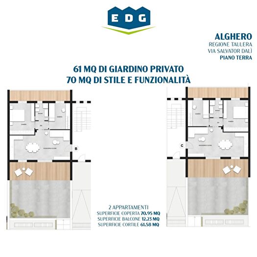 Appartamento trilocale in vendita in Via Salvador dalì, Alghero
