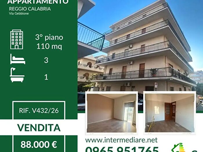 Appartamento quadrilocale in vendita in Via Gebbione, Reggio di Calabria