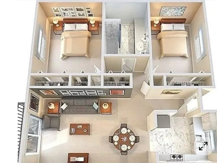 Appartamento trilocale in affitto in Via Francesco Anzani, Como