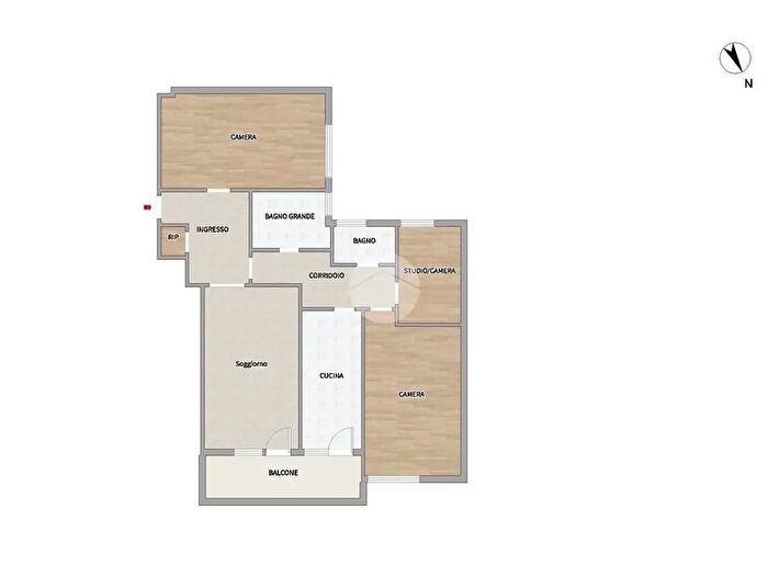 Appartamento trilocale in vendita in Via Livilla, Roma