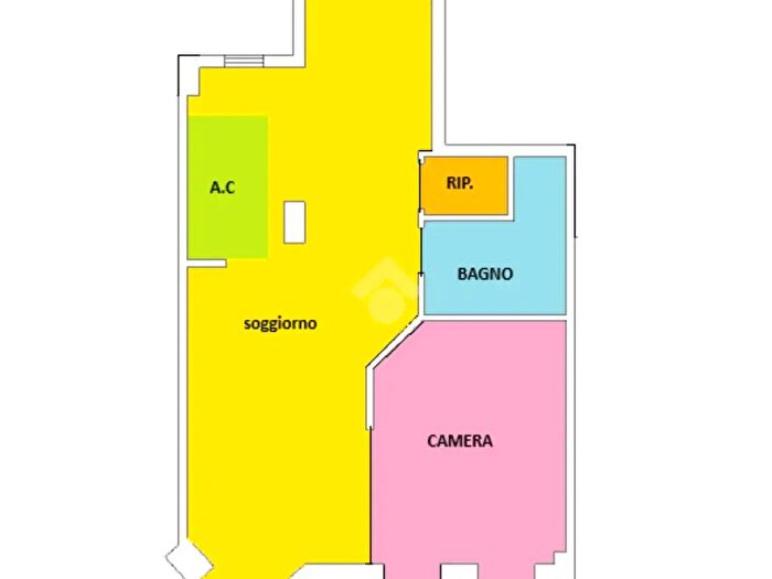 Appartamento bilocale in vendita in Via Giuseppe Zamboni, Roma