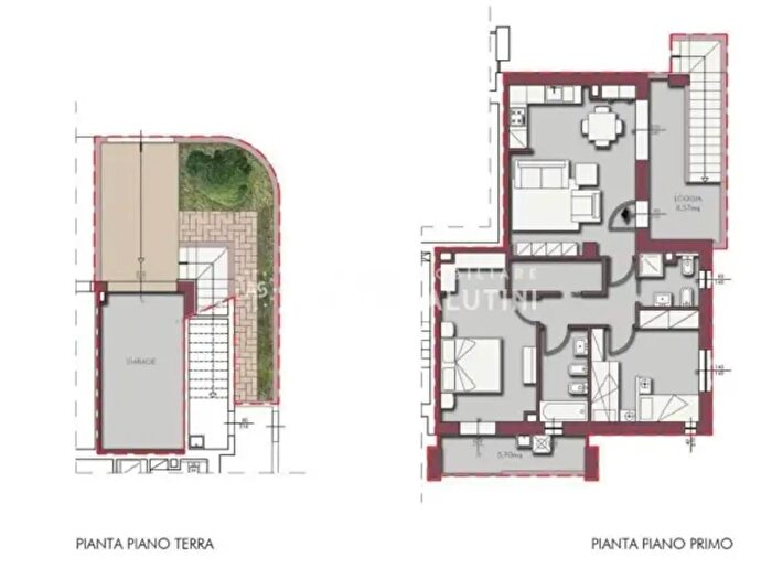 Appartamento trilocale in vendita in Pontedera