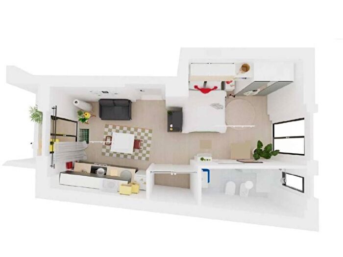 Appartamento monolocale in affitto in Circonvallazione Ostiense, Garbatella, Roma