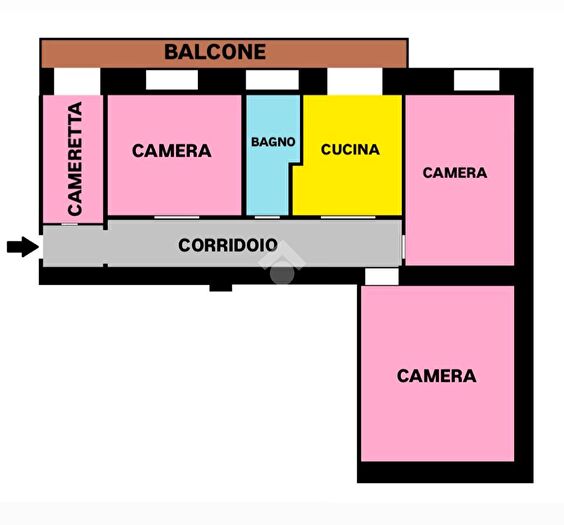 Appartamento quadrilocale in vendita in Via Fidenza, Roma