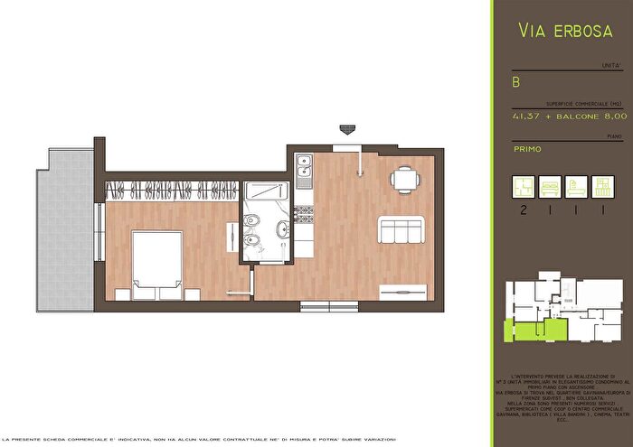 Appartamento bilocale in vendita in Firenze