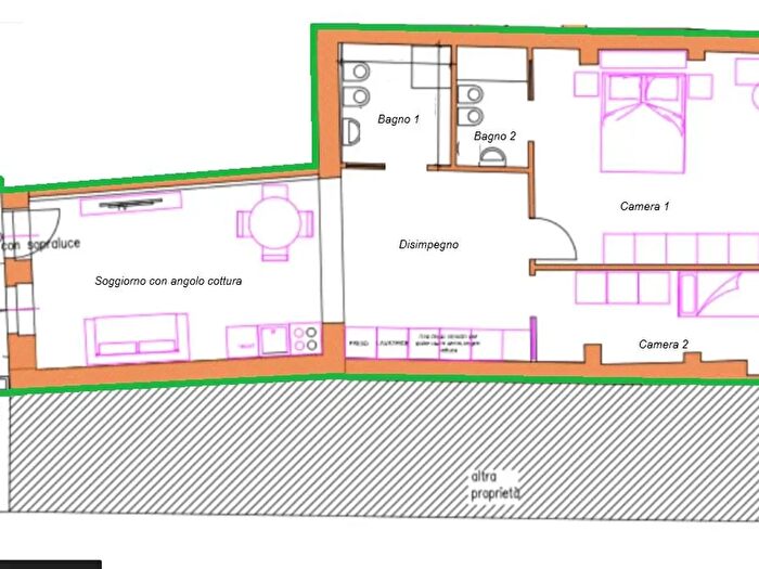 Appartamento quadrilocale in vendita in Via Pio Fedi, Firenze
