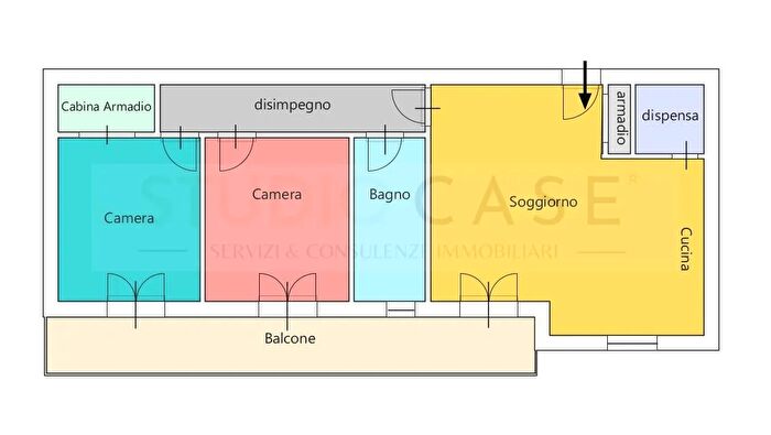 Appartamento trilocale in vendita in Via Giorgio De Falco Quarto, Quarto