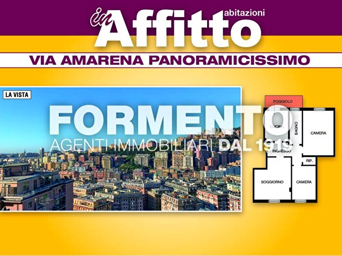 Appartamento con 6 locali in affitto in Via Giovanni Amarena, Marassi, Genova