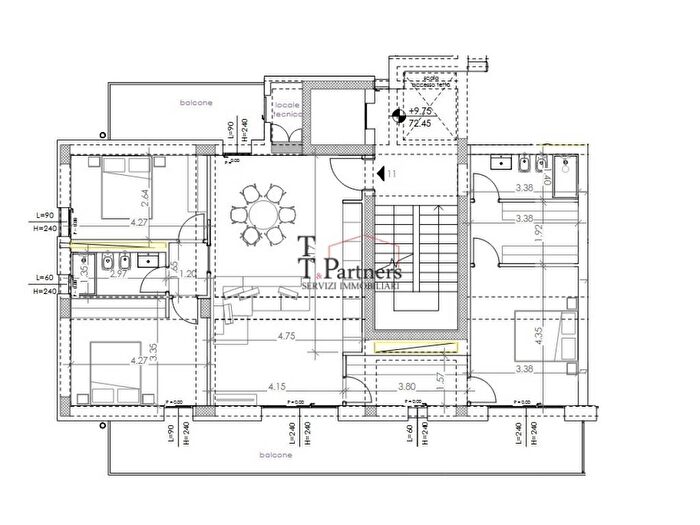 Appartamento con 5 locali in vendita in Via Gabriele D'Annunzio, Coverciano, Firenze