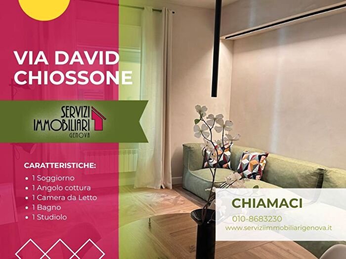 Appartamento trilocale in affitto in Via David Chiossone, Centro Città, Genova