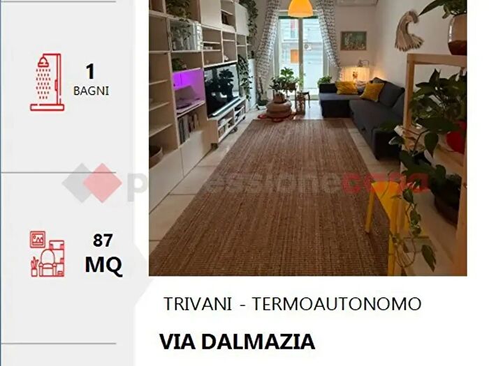 Appartamento trilocale in vendita in Via Dalmazia, Bari
