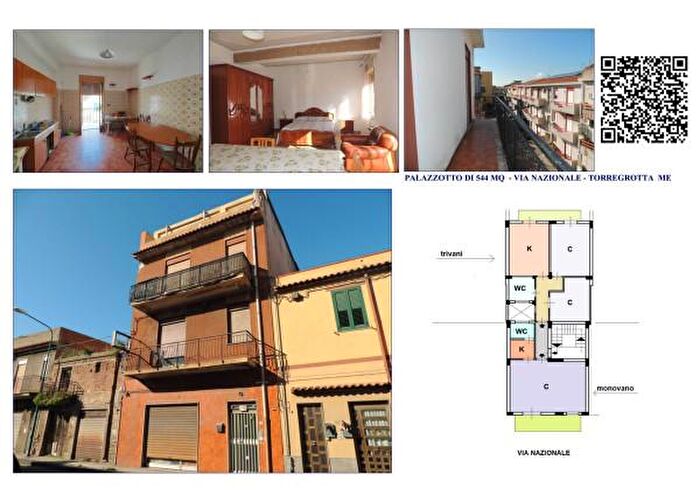 Appartamento con 6 locali in vendita in Via Nazionale, Torregrotta