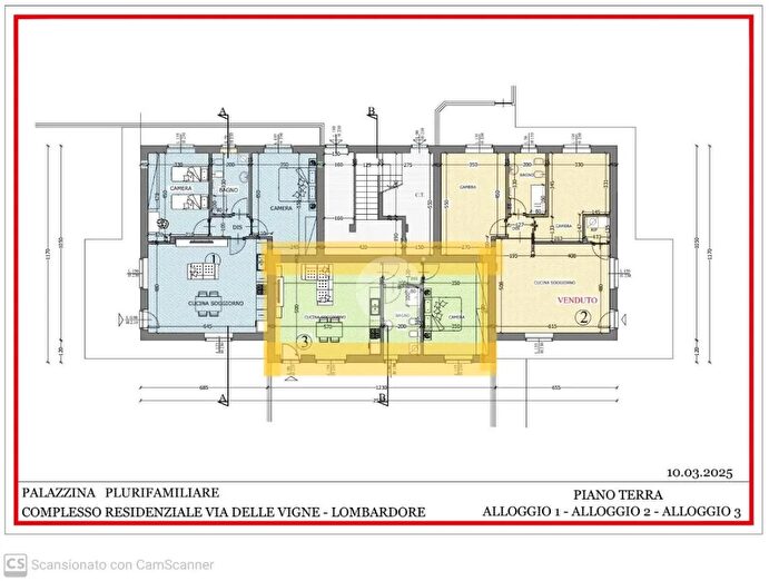 Appartamento bilocale in vendita in Via delle Vigne, Lombardore