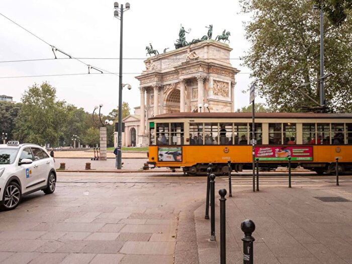 Appartamento in affitto in Via Antonio Canova, Arco della Pace, Milano