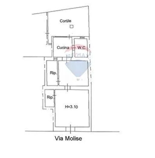 Casa trilocale in vendita in Via Molise, Acireale