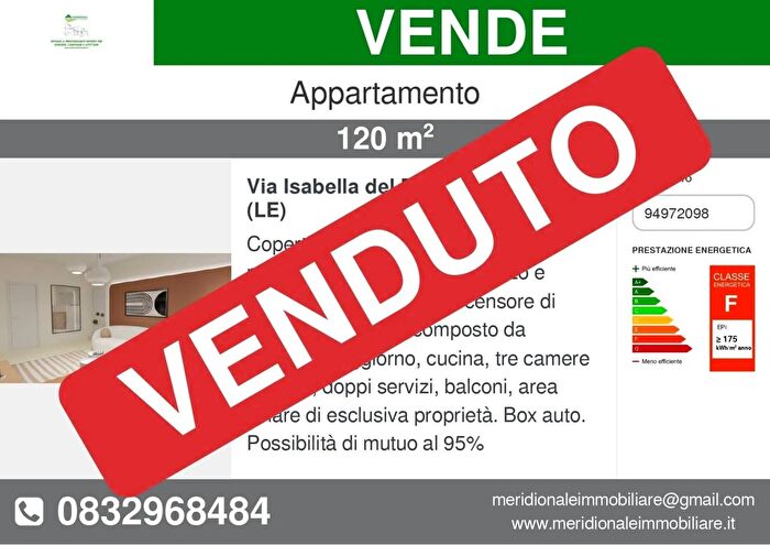 Appartamento con 6 locali in vendita in Via Isabella del Balzo Copertino Lecce, Copertino