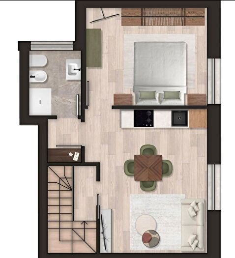 Appartamento bilocale in vendita in Via Gandhi, Milano