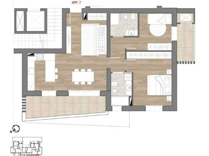 Appartamento trilocale in vendita in Via Don G Franzoni, San Giovanni In Persiceto