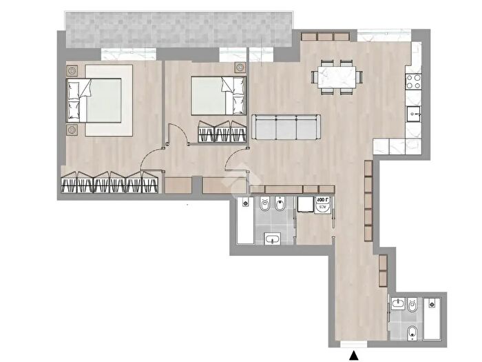 Appartamento trilocale in vendita in Via Circonvallazione Nomentana, Roma