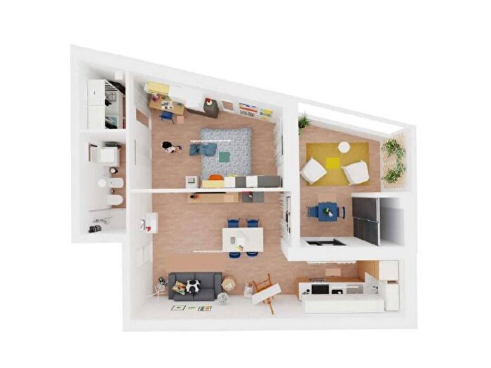 Appartamento bilocale in affitto in Circonvallazione Ostiense, Garbatella, Roma