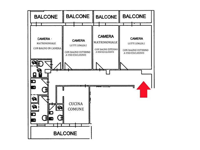 Appartamento monolocale in affitto in via cilea, Vomero, Napoli