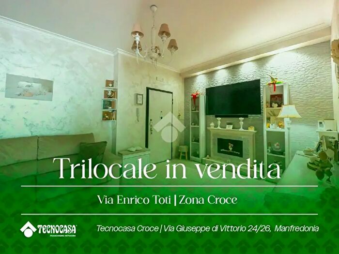 Appartamento trilocale in vendita in Via Enrico Toti, Manfredonia