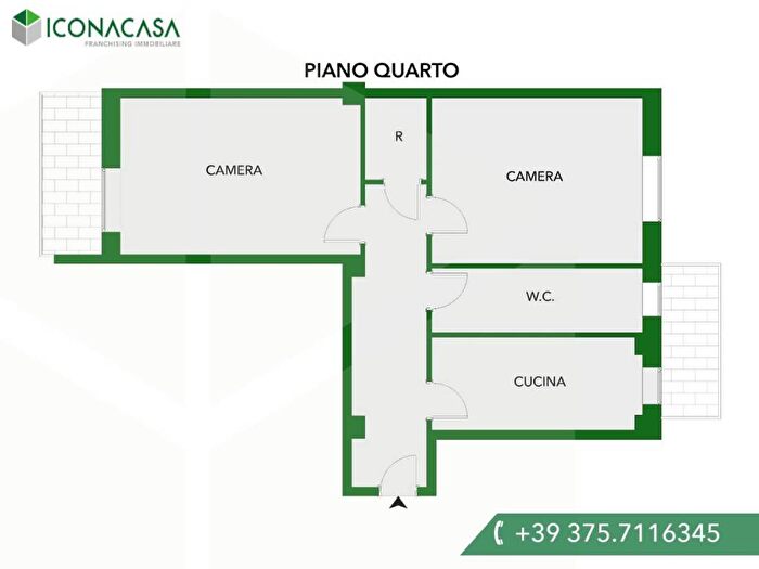 Appartamento bilocale in affitto in Via Lanfranco della Pila, Bicocca Niguarda, Milano