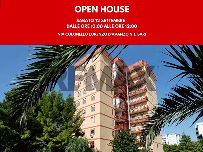 Appartamento quadrilocale in vendita in Via Colonnello Lorenzo d'Avanzo, Bari