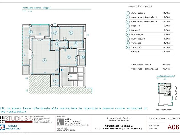 Appartamento con 6 locali in vendita in Via Viernheim, Rovigo