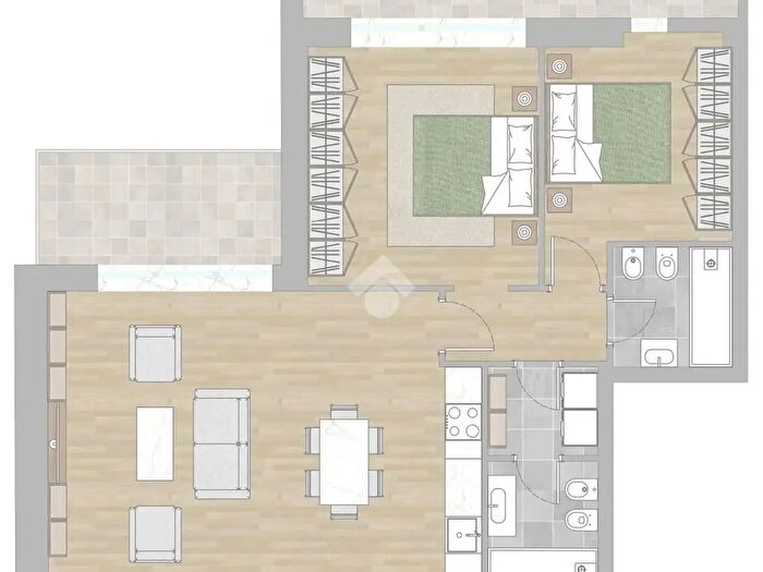 Appartamento trilocale in vendita in Via Circonvallazione Nomentana, Roma