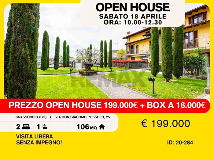 Appartamento trilocale in vendita in Grassobbio