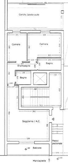 Appartamento trilocale in vendita in Via Pepe, Cagliari