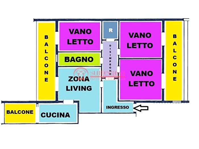 Appartamento quadrilocale in vendita in Via Enrico De Nicola, Trani