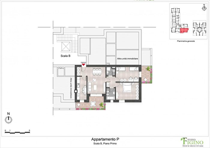 Appartamento trilocale in vendita in Via Ponte del Giuscano, Milano