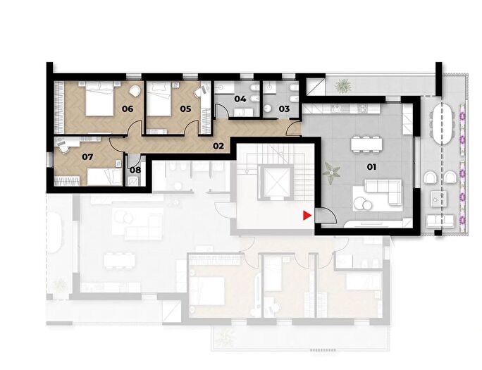 Appartamento quadrilocale in vendita in Padova