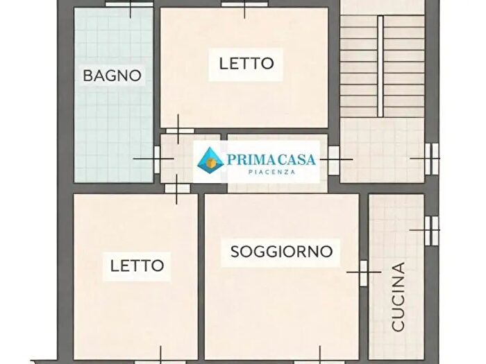 Appartamento trilocale in vendita in Gropparello