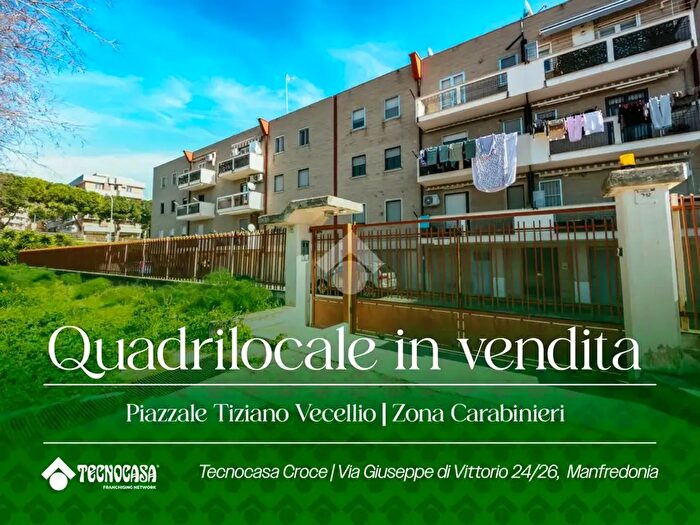 Appartamento quadrilocale in vendita in Piazzale Tiziano Vecellio, Manfredonia