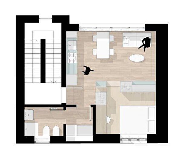 Appartamento monolocale in affitto in strada santa bona nuova, Santa Bona Nuova, Treviso