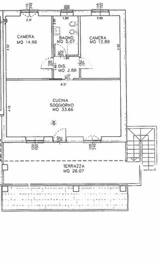 Appartamento trilocale in vendita in Via Seriola, Ospitaletto