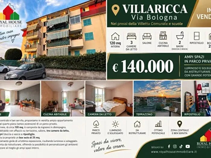 Appartamento con 5 locali in vendita in Via Bologna, Villaricca