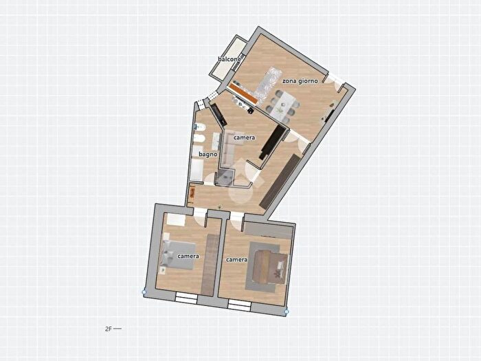 Appartamento quadrilocale in affitto in Via Taranto, San Giovanni, Roma