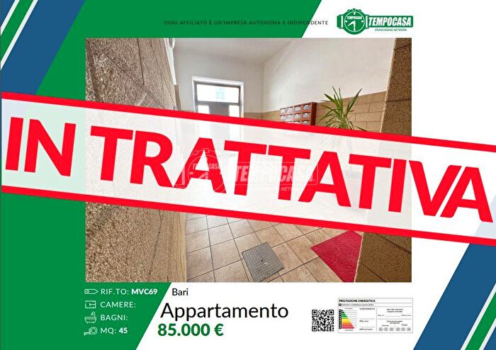 Appartamento bilocale in vendita in Via Cattaro, Bari