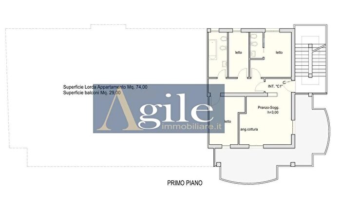 Appartamento quadrilocale in vendita in Via Admondo De Amicis, Tortoreto